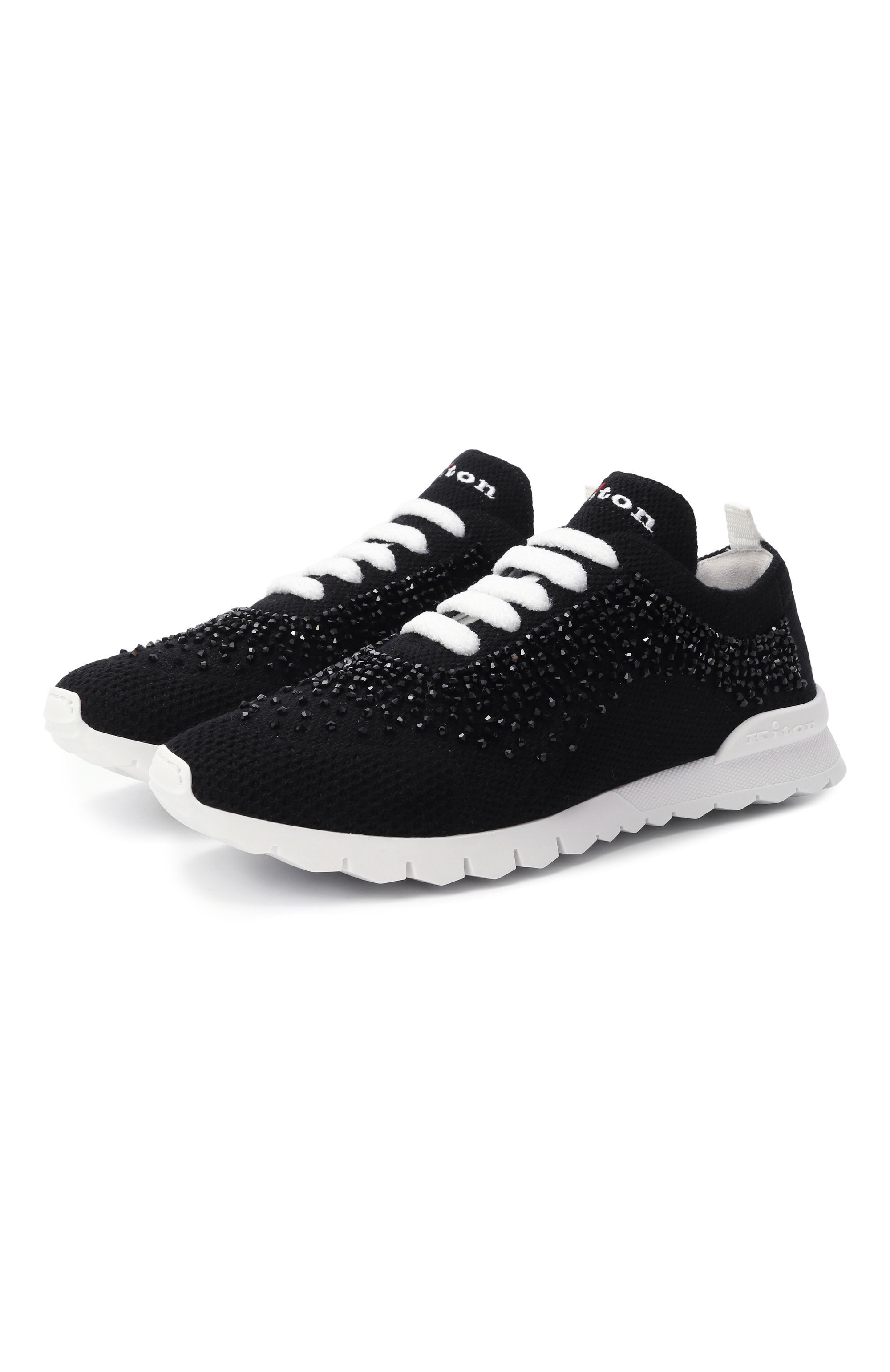 Текстильные кроссовки KITON, арт. DSSFITAN0084740, фото 1