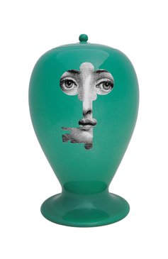 Ваза chiave/serratura FORNASETTI зеленого цвета, арт. F0R-10568 | Фото 1 (Ограничения доставки: fragile-2)