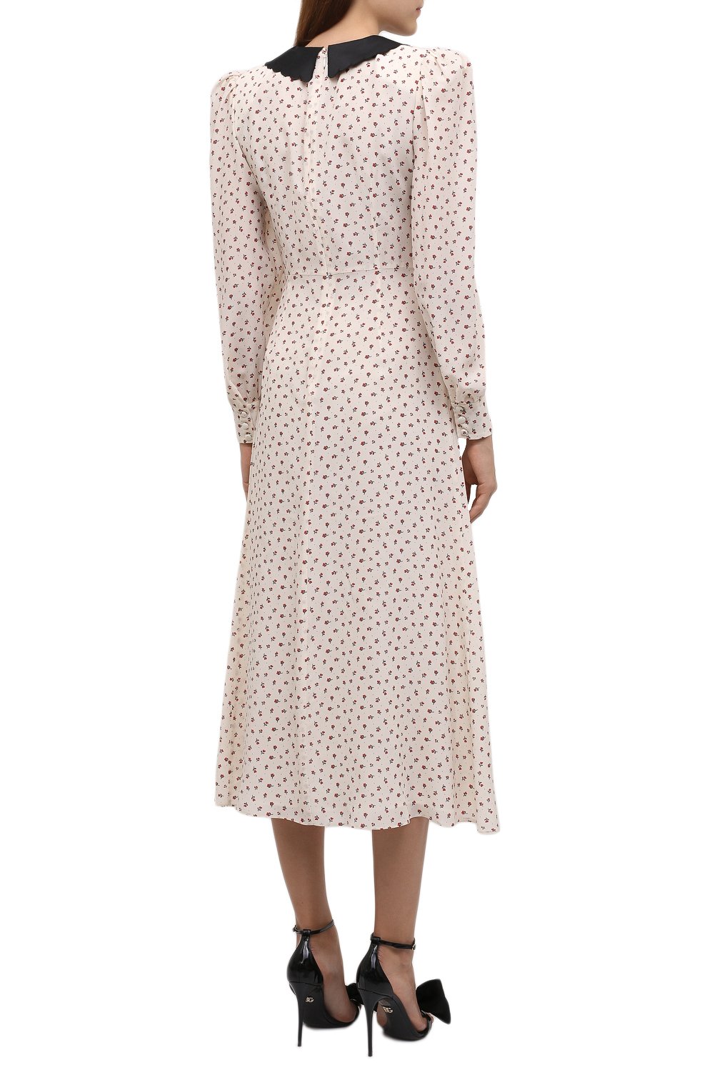 Шелковое платье ALESSANDRA RICH, арт. FAB2701-F3402, фото 4