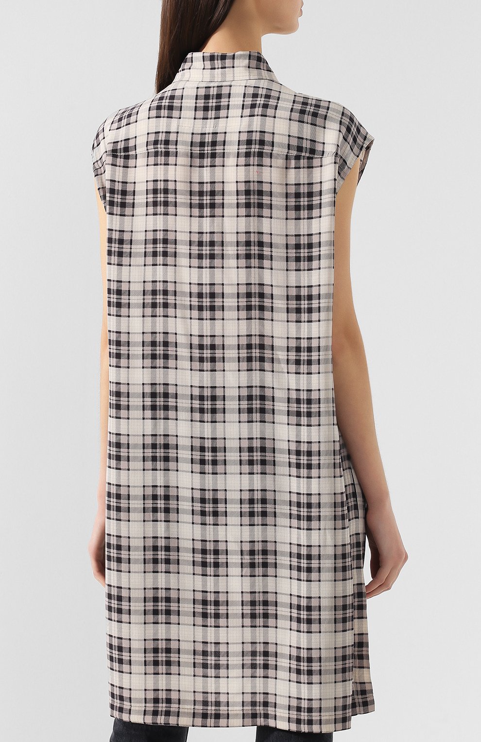Шелковая блузка MARC JACOBS (THE) бежевого цвета по цене 34100 руб., арт. M4007809, фото 4 Шелковая блузка MARC JACOBS (THE), арт. M4007809, фото 4