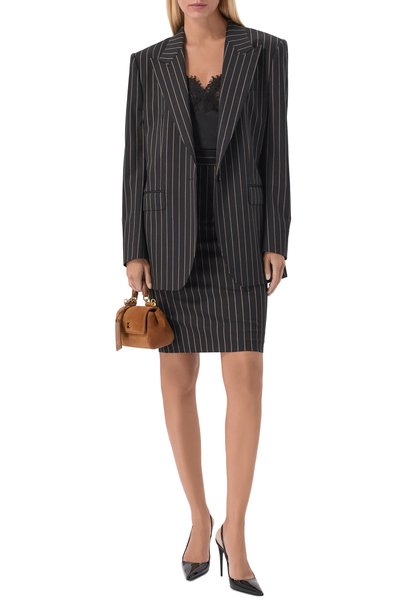 Женский шерстяной жакет DOLCE & GABBANA, арт. F2JBIT/FRBDU