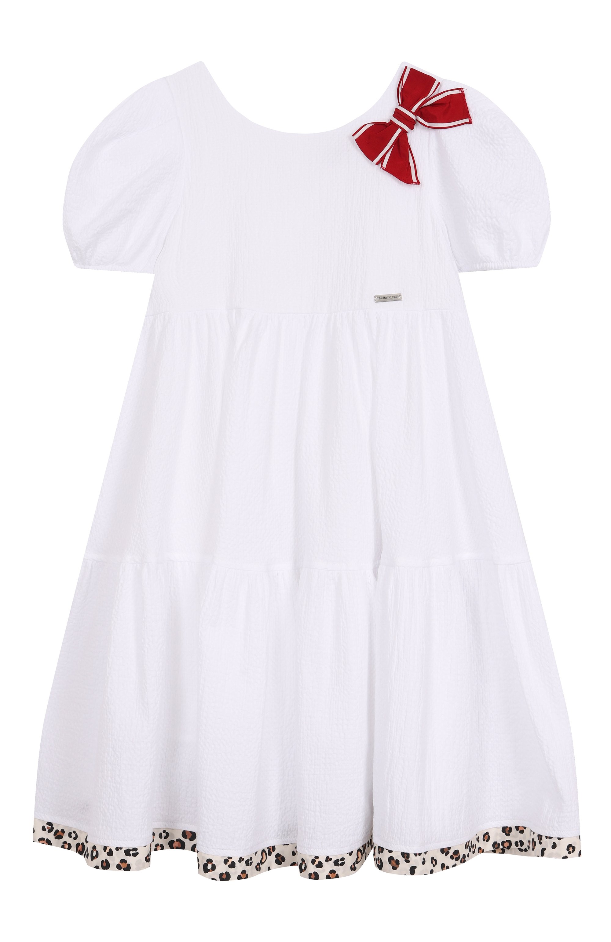 Хлопковое платье MONNALISA, арт. 11E909, фото 1