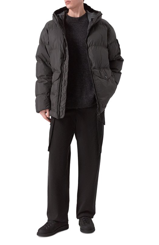 Пуховик Stone Island 811540723_001 Серый  811540723_001 Фото 2