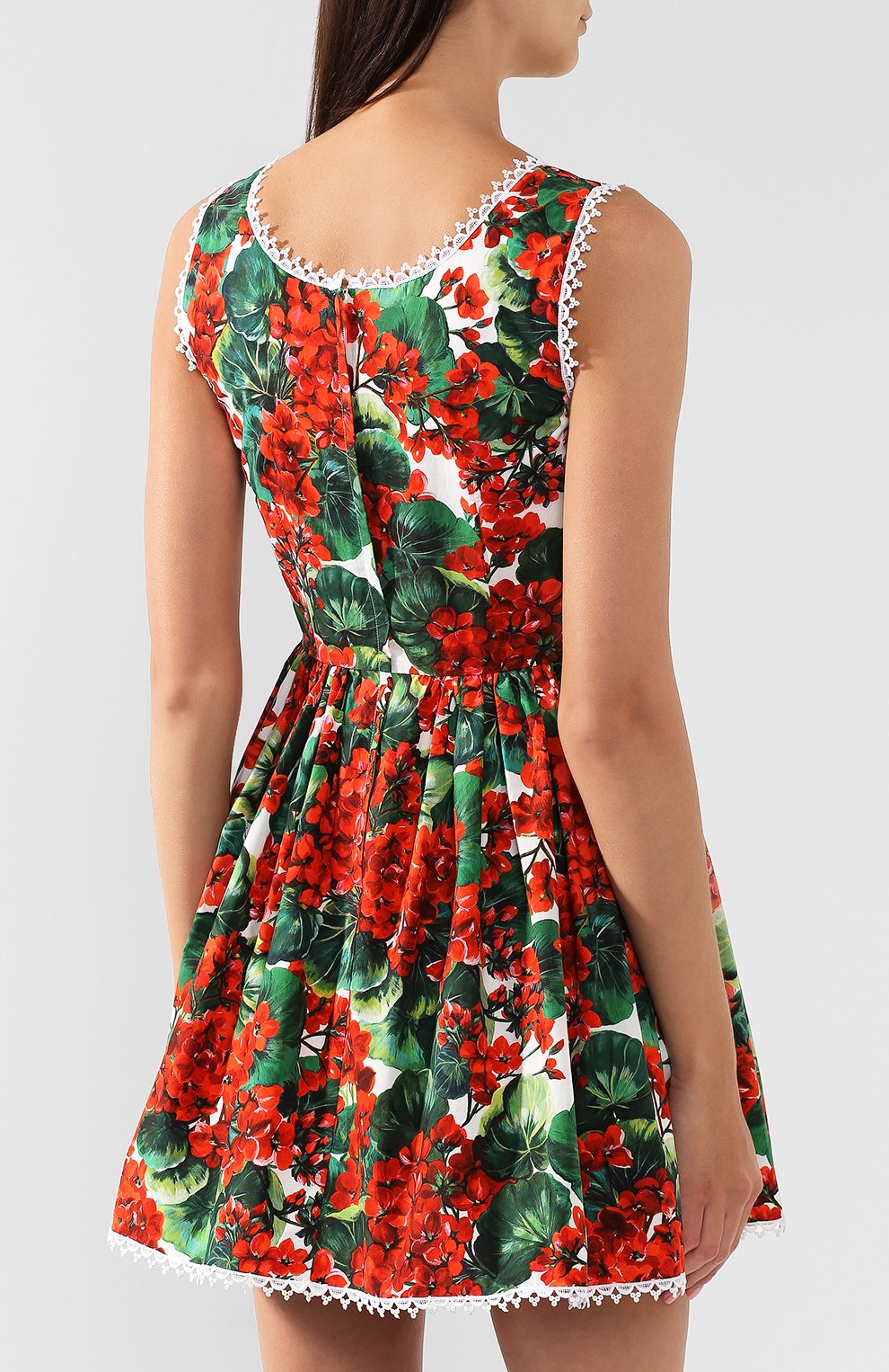 Хлопковое платье DOLCE & GABBANA, арт. F68B1T/HS5CL, фото 4