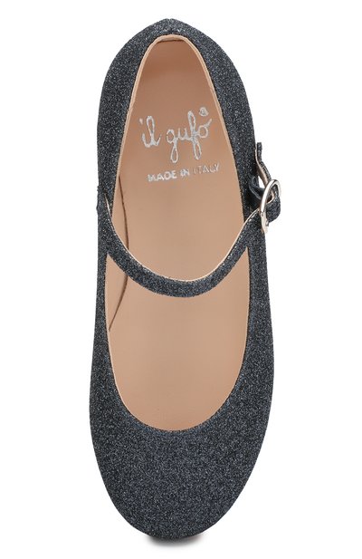 Туфли с ремешком IL GUFO, арт. G234/TESSUT0 GLITTER/27-30, фото 4