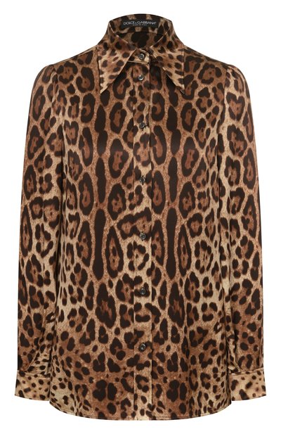 Женская атласная рубашка DOLCE & GABBANA, арт. F5S48T/FS1GT