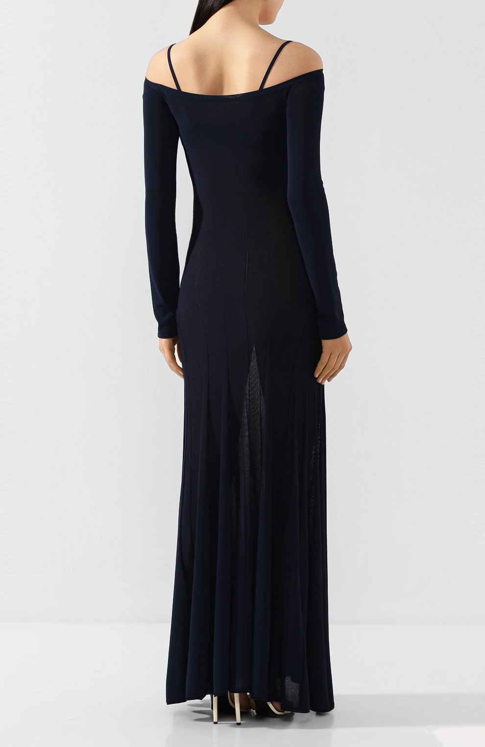 Платье из вискозы JACQUEMUS, арт. 201KN06/52380, фото 4