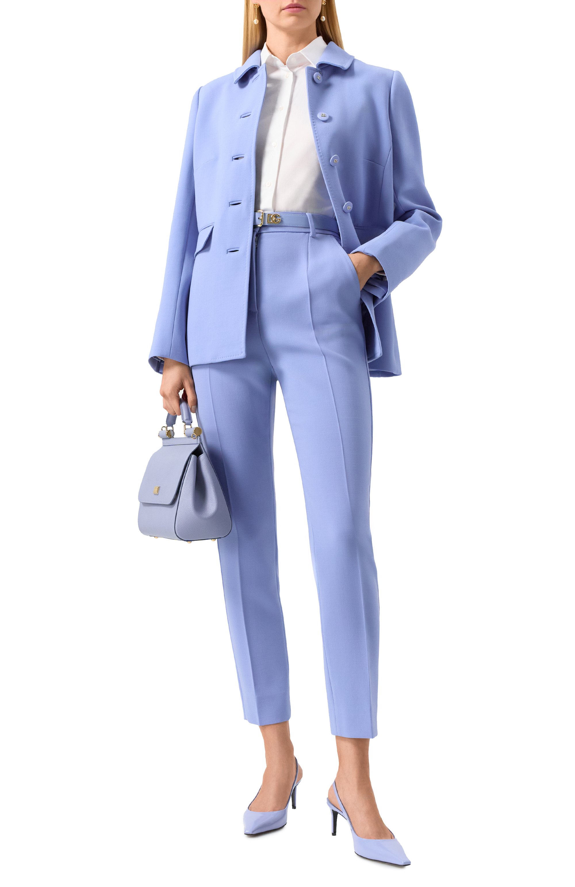 Хлопковая рубашка DOLCE & GABBANA, арт. F5G19T/FUEEE, фото 2