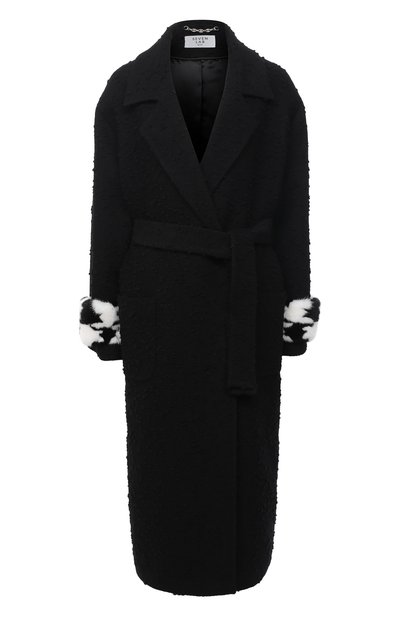 Женское пальто из шерсти и кашемира SEVEN LAB, арт. CL20-MNEW black F