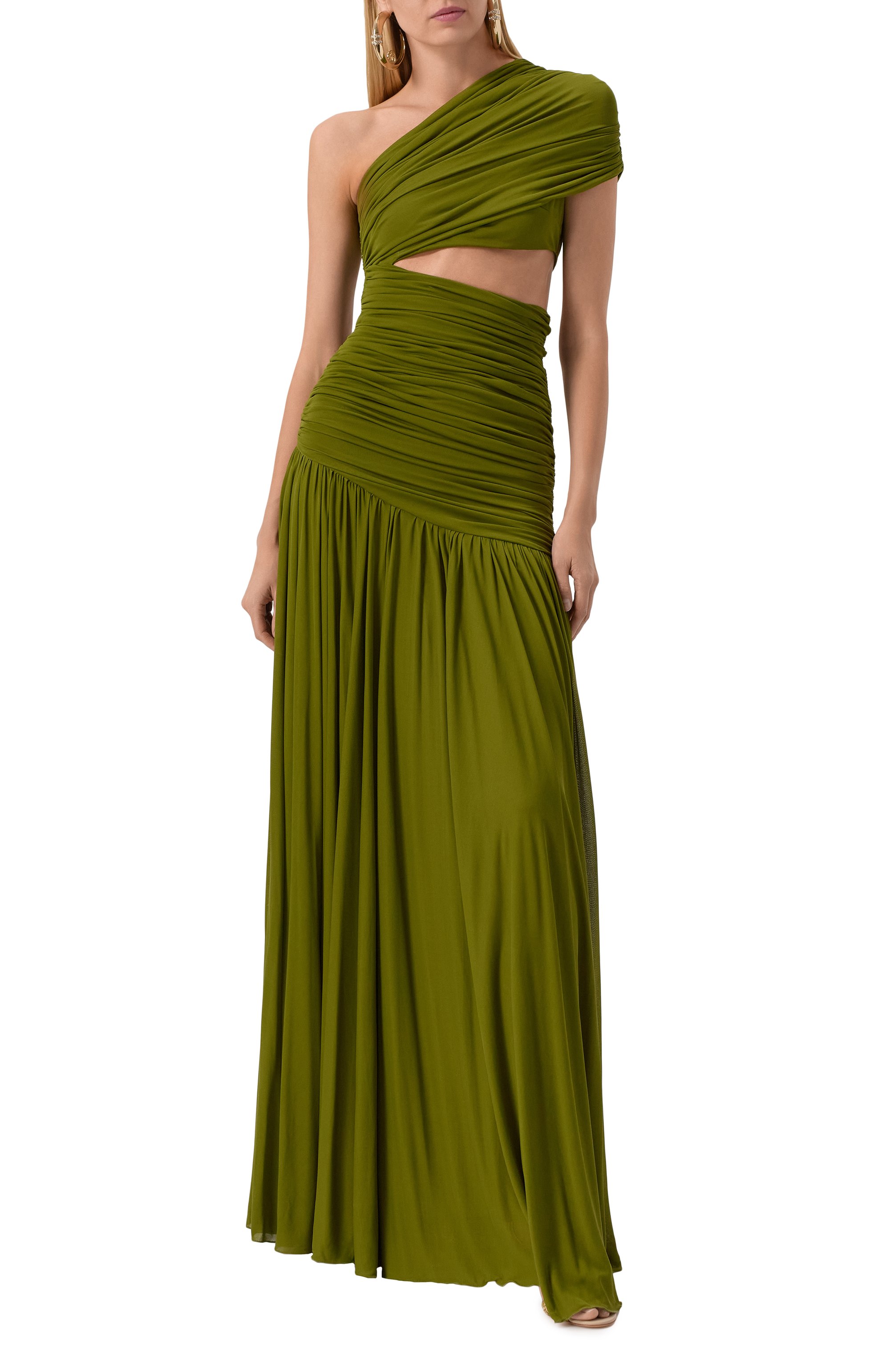 Платье из вискозы и шелка GIAMBATTISTA VALLI, арт. 25SSPVCL5122-21JER, фото 2