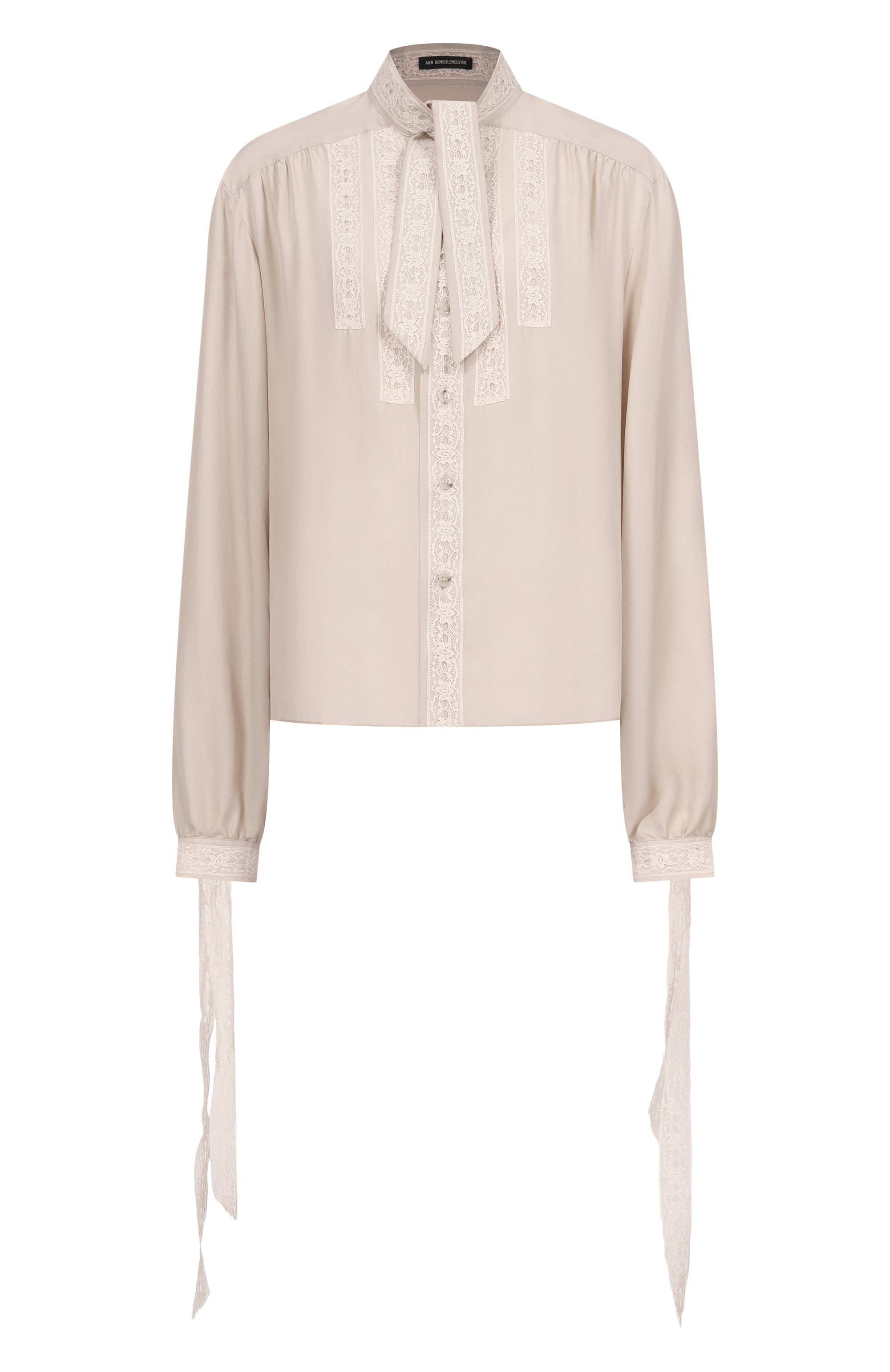 Шелковая блузка ANN DEMEULEMEESTER, арт. B0013977/FA731, фото 1