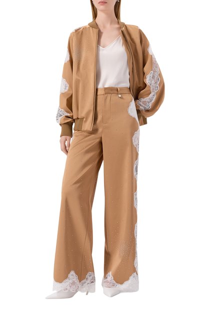 Брюки с отделкой стразами GIUSEPPE DI MORABITO, арт. 05FWPA130YC 05300A, фото 2