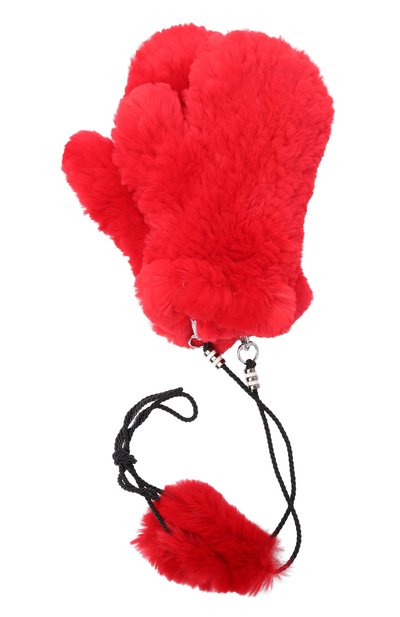 Меховые варежки из кролика CAROLON, арт. АК-24-МХ-002-1