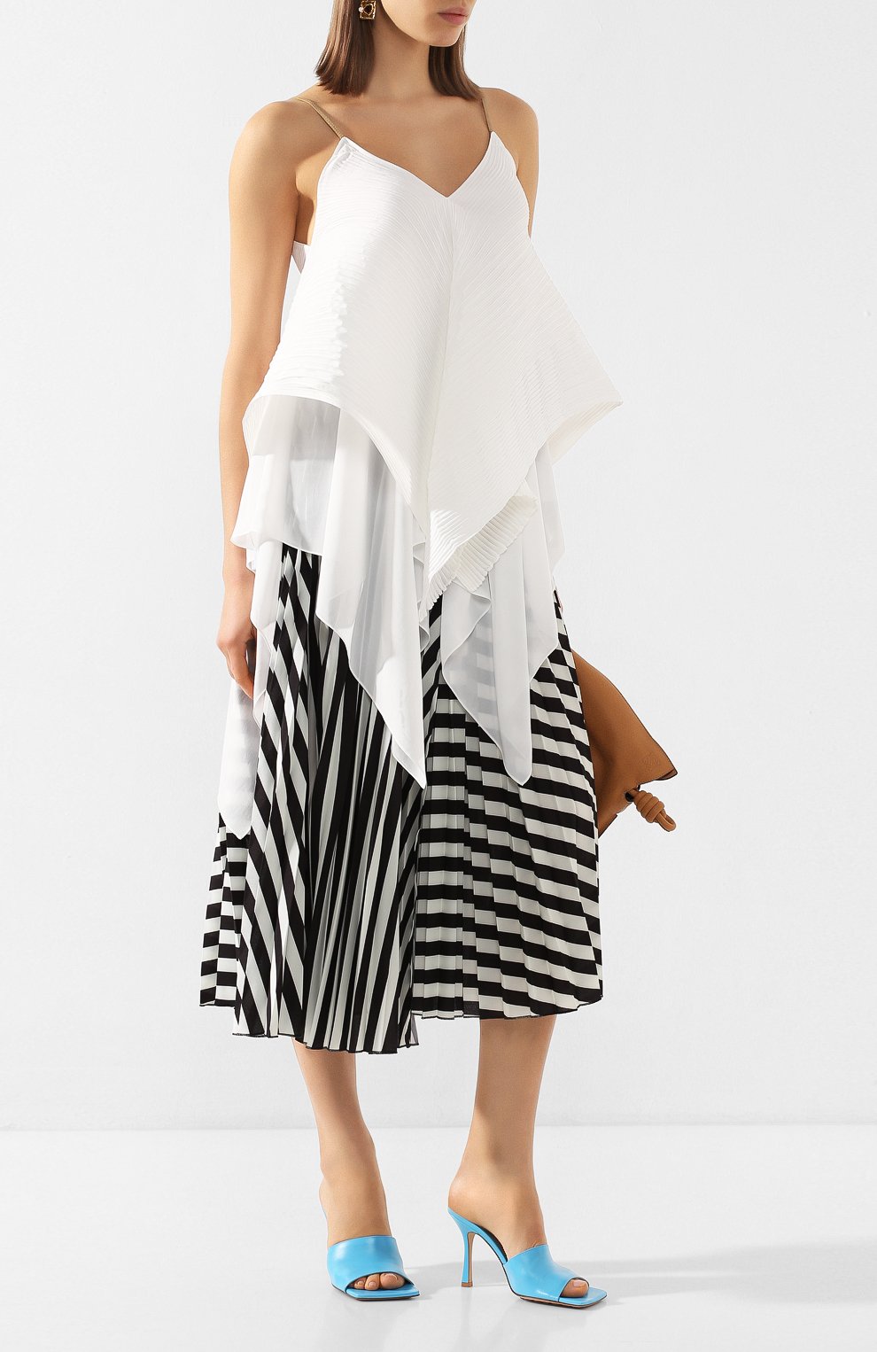 Топ LOEWE белого цвета по цене 86450 руб., арт. S540333X82, фото 2 Топ LOEWE, арт. S540333X82, фото 2