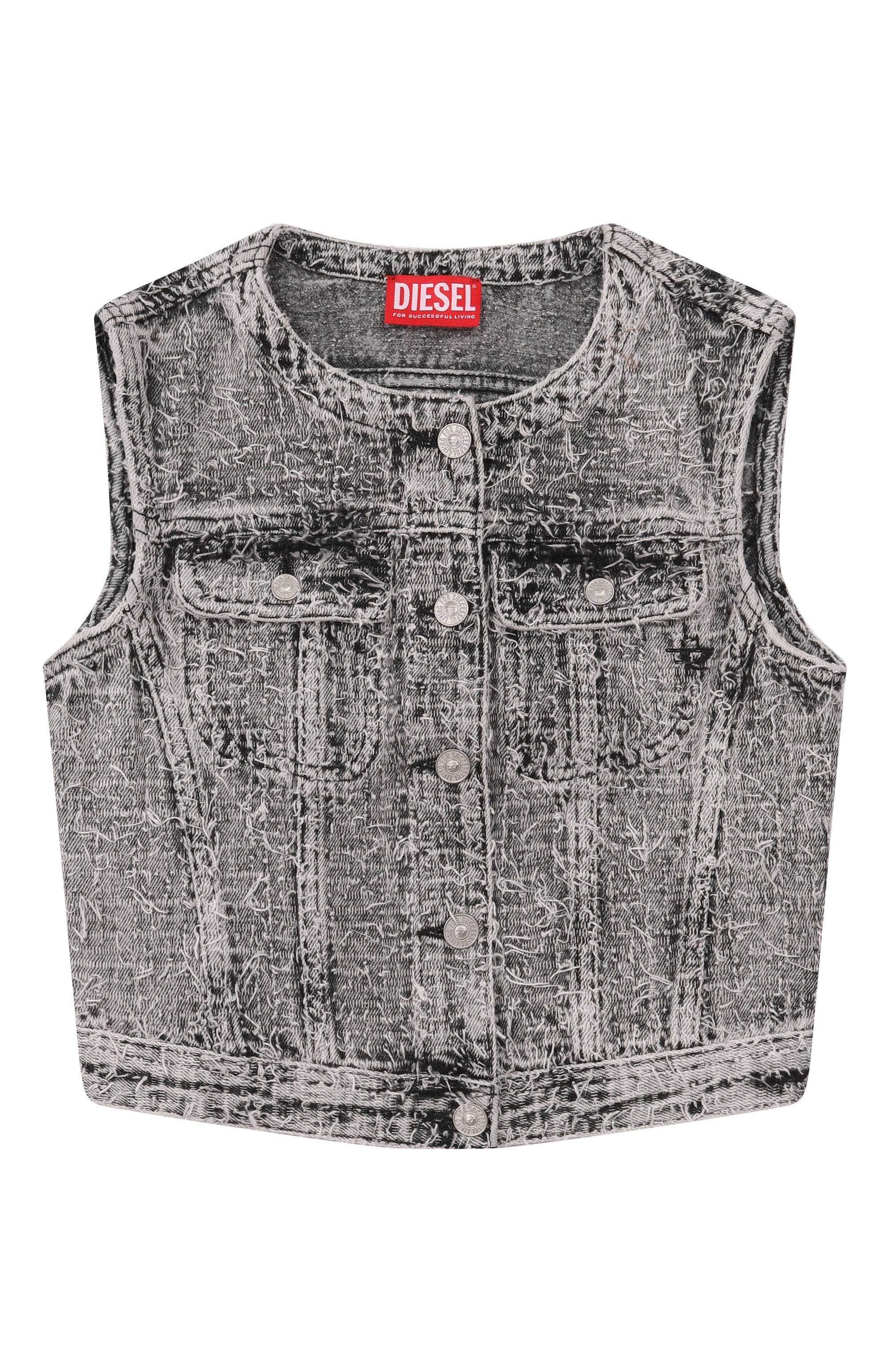 Джинсовый жилет DIESEL, арт. J02509/KXBR5, фото 1