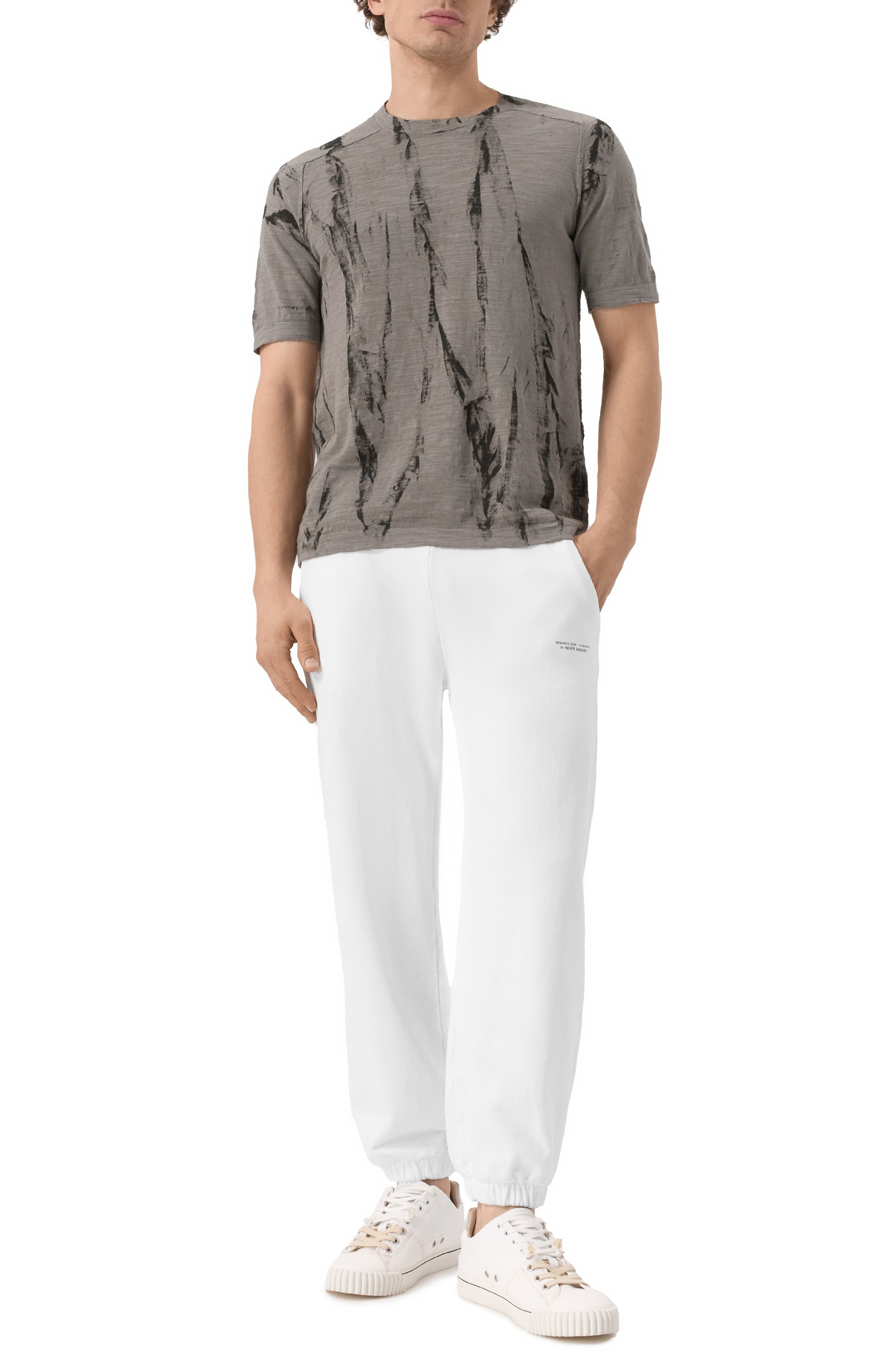 Хлопковые джоггеры NEVER ENOUGH, арт. MPA056, фото 2