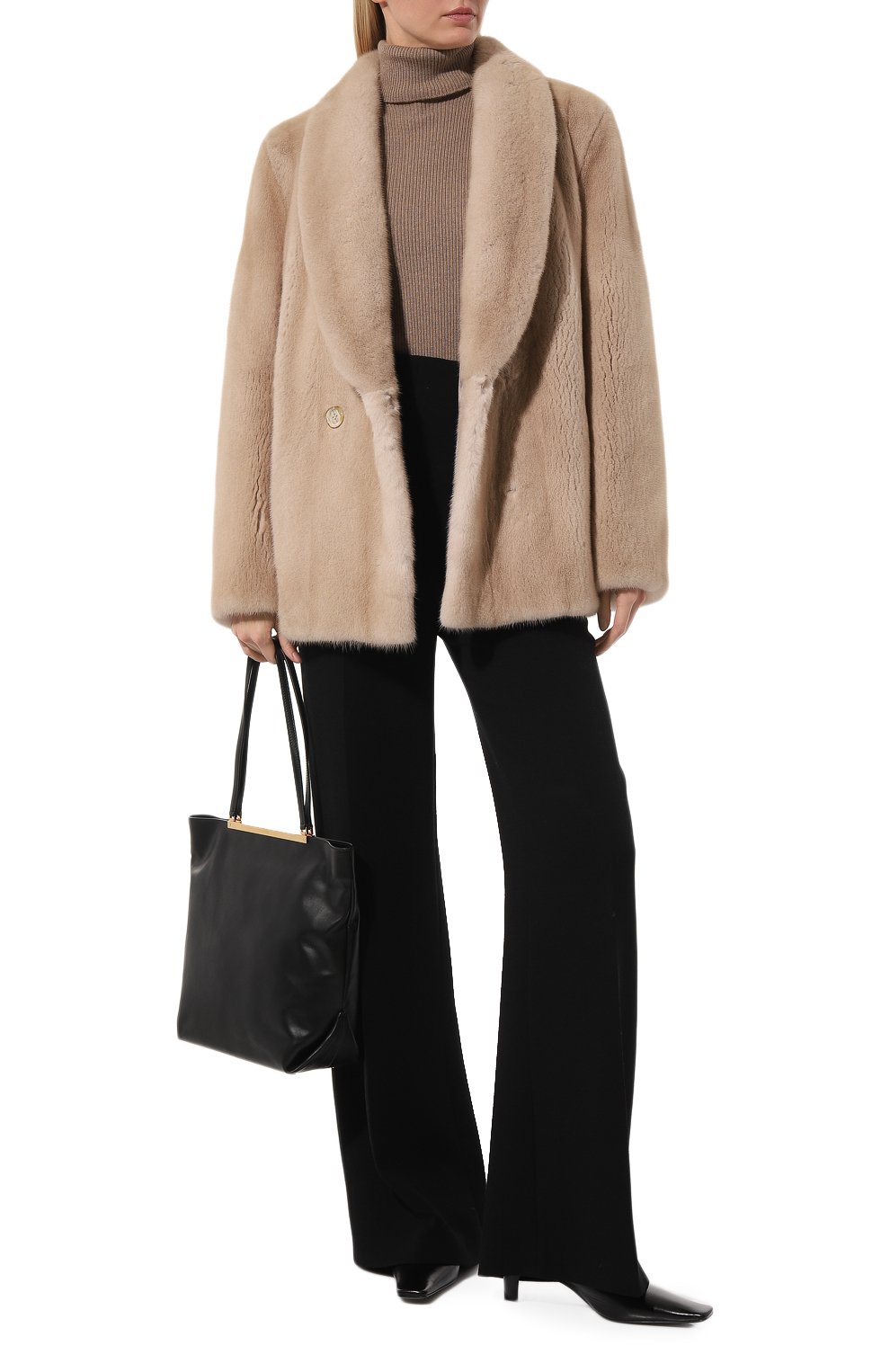 Шуба из меха норки VICTORIA KUSENKOVA, арт. 741800011621, фото 2