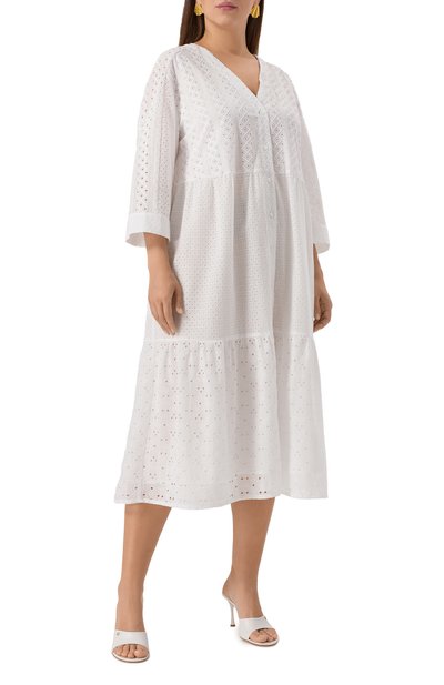 Хлопковое платье MARINA RINALDI VOYAGE, арт. TATIANA, фото 3