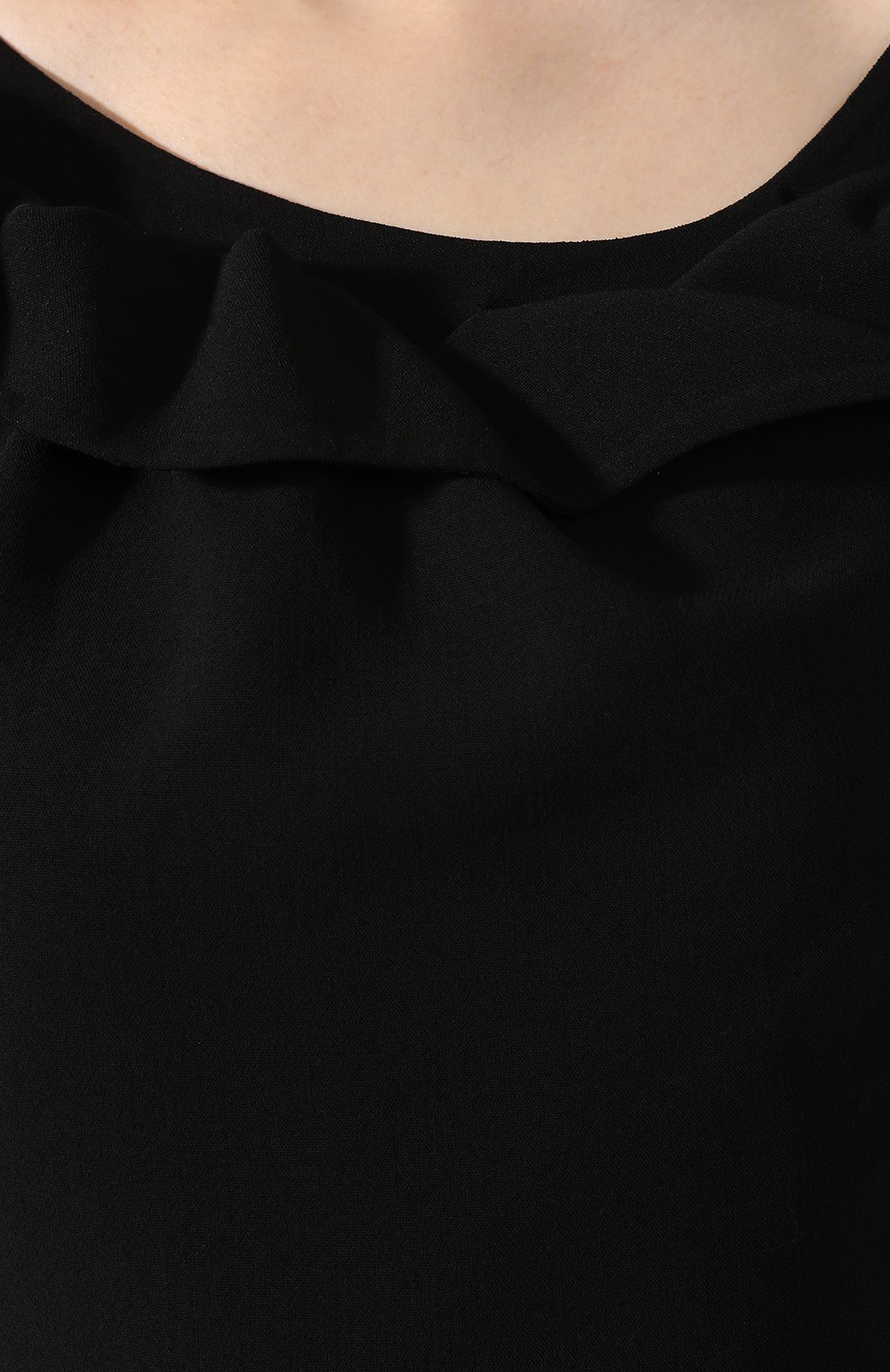 Шерстяное платье GIORGIO ARMANI черного цвета по цене 251500 руб., арт. 9SHVA01T/T001J, фото 5 Шерстяное платье GIORGIO ARMANI, арт. 9SHVA01T/T001J, фото 5