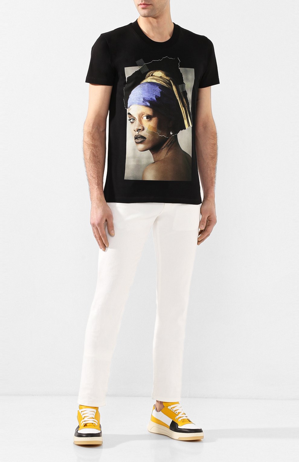 Хлопковая футболка DIEGO VENTURINO, арт. SS20-DV TS D0R, фото 2