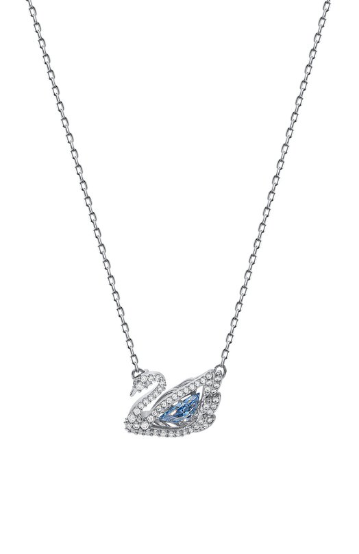 фото Кулон на цепочке dazzling swan swarovski