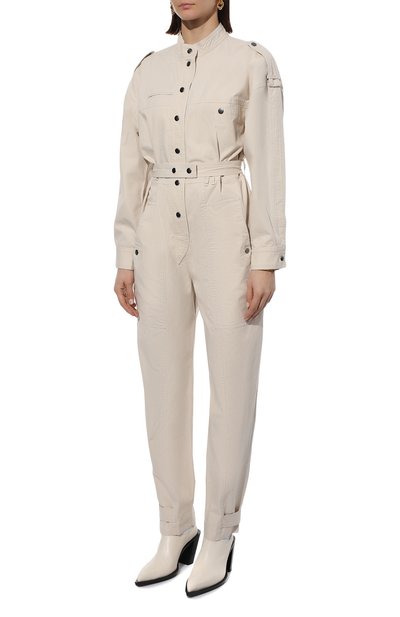 Хлопковый комбинезон ISABEL MARANT ETOILE, арт. CB0331-22P019E/RUTHEL, фото 3