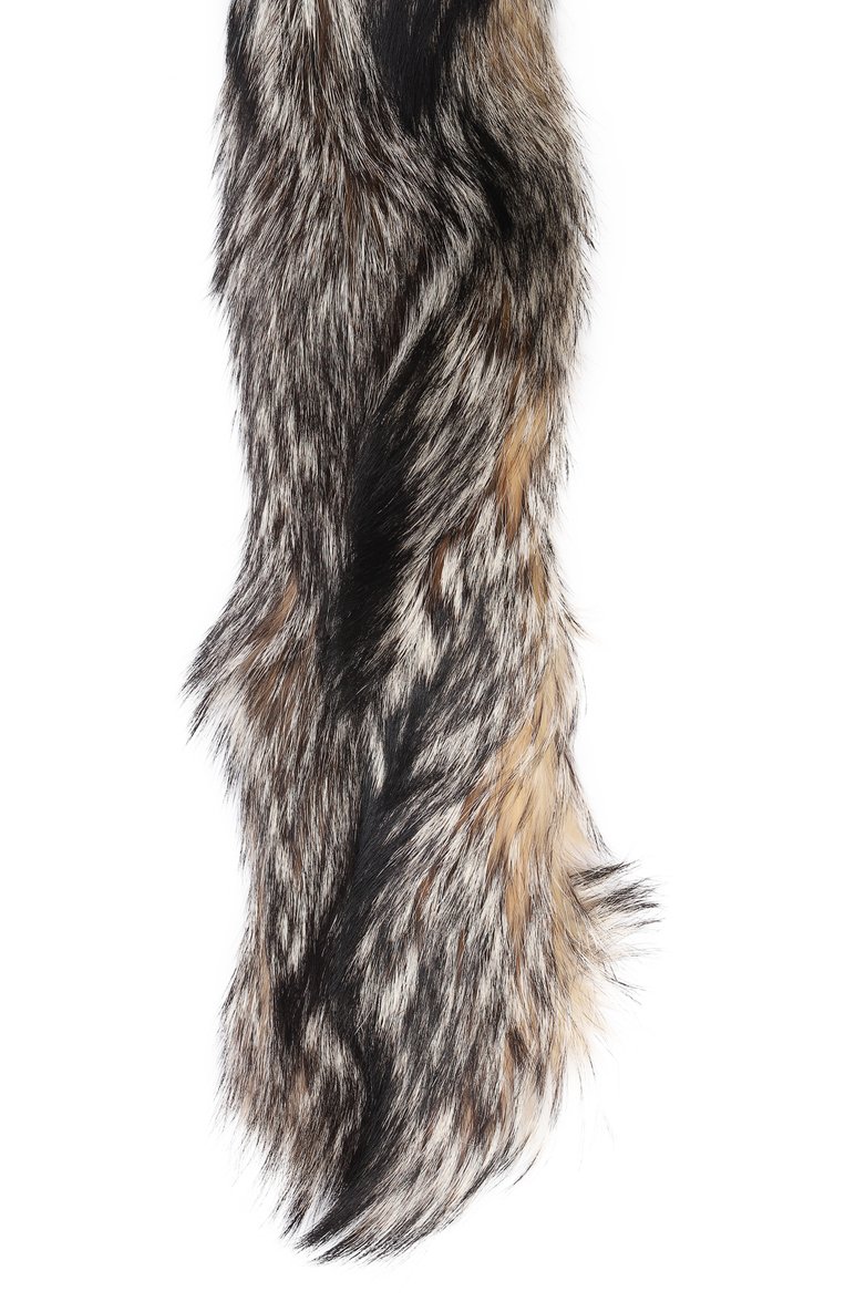 Меховой шарф из лисы PRADA, арт. 167291-1HNC-F0018, фото 3