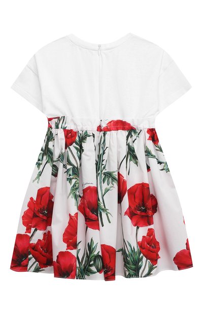 Хлопковое платье DOLCE & GABBANA, арт. L5JD4R/G7G9L/2-6, фото 2