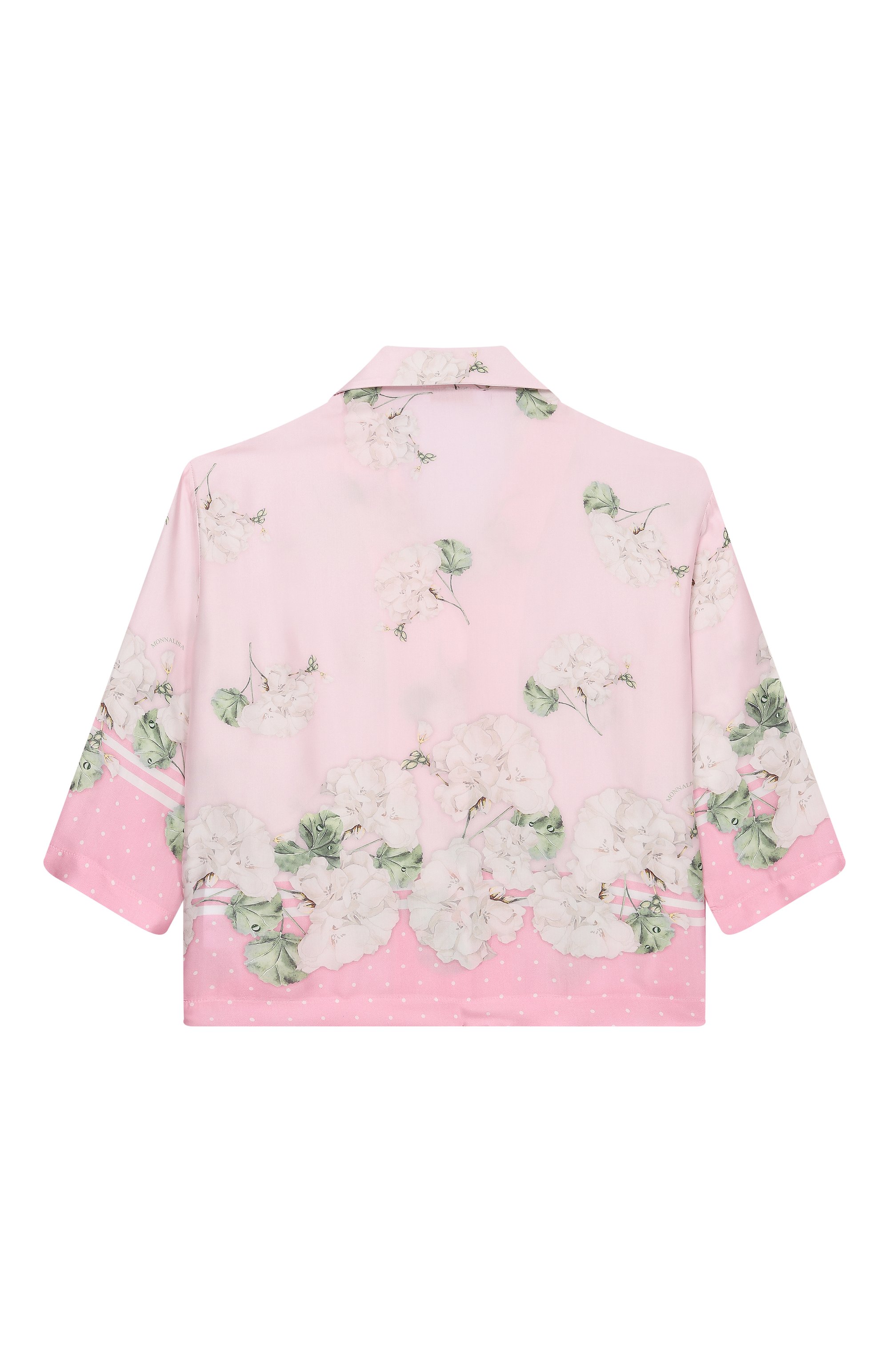 Рубашка из вискозы MONNALISA, арт. 71G302, фото 2