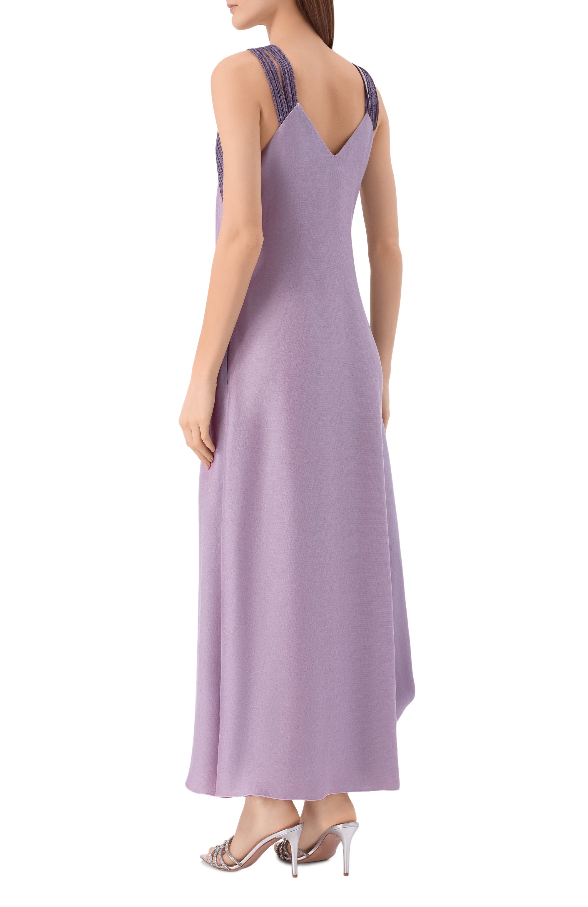 Платье из лиоцелла и вискозы GIORGIO ARMANI, арт. GW002518/TE20155, фото 3