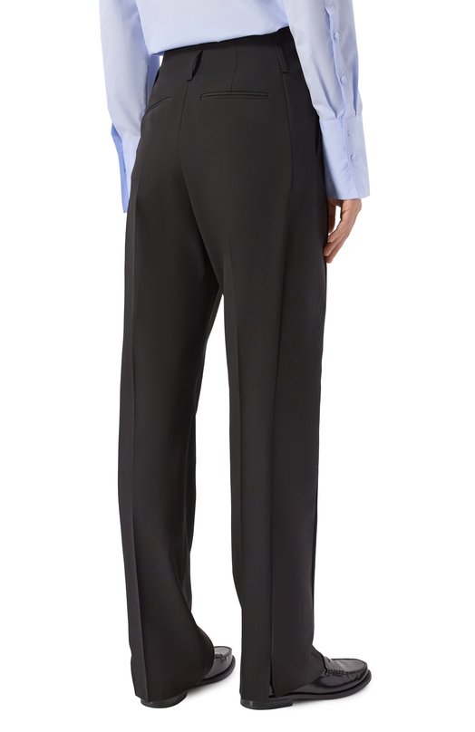 Шерстяные брюки BOSS 50548205 Чёрный  50548205 Фото 4