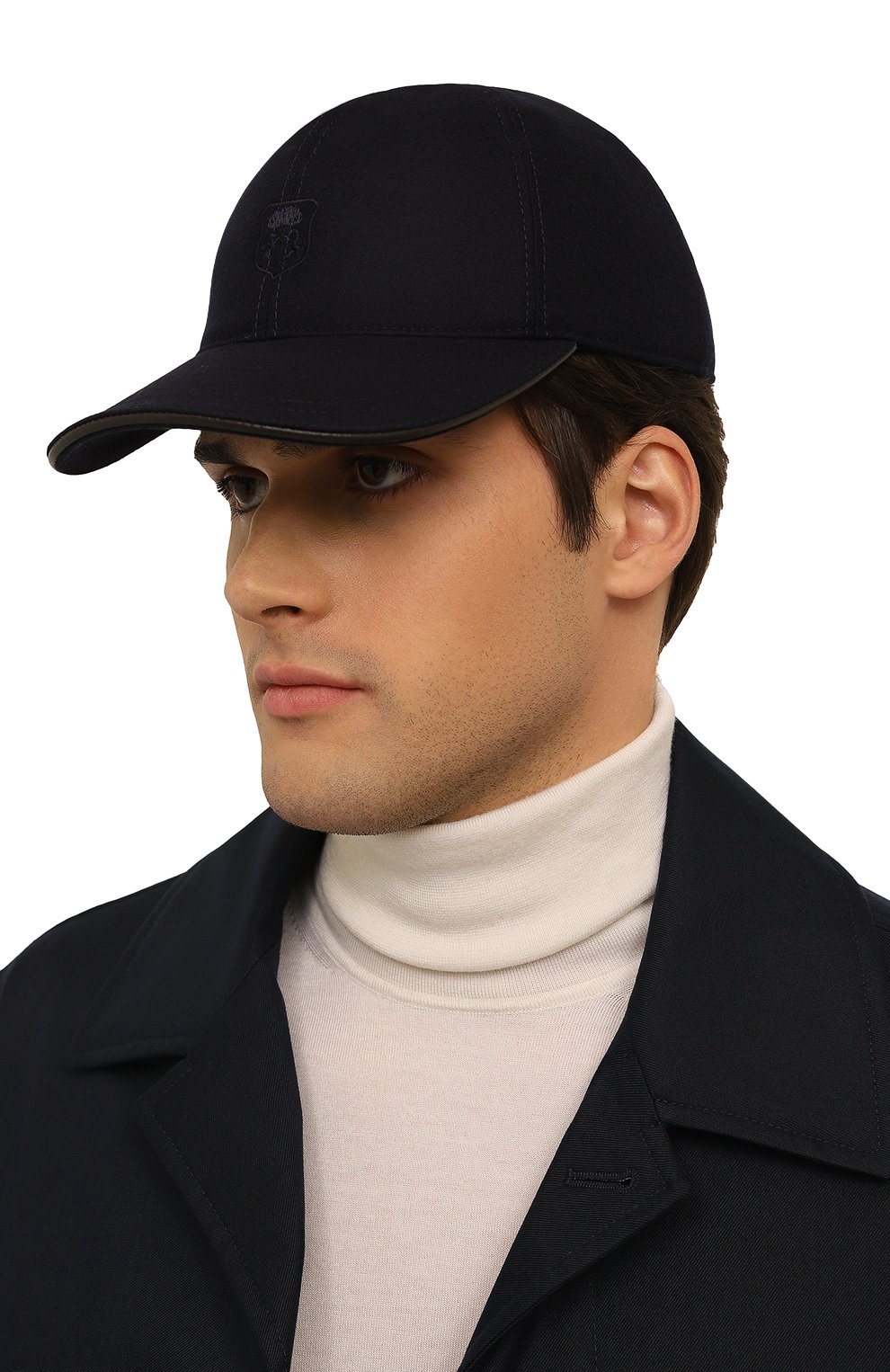 Шерстяная бейсболка CORNELIANI, арт. 940500-9429208, фото 2