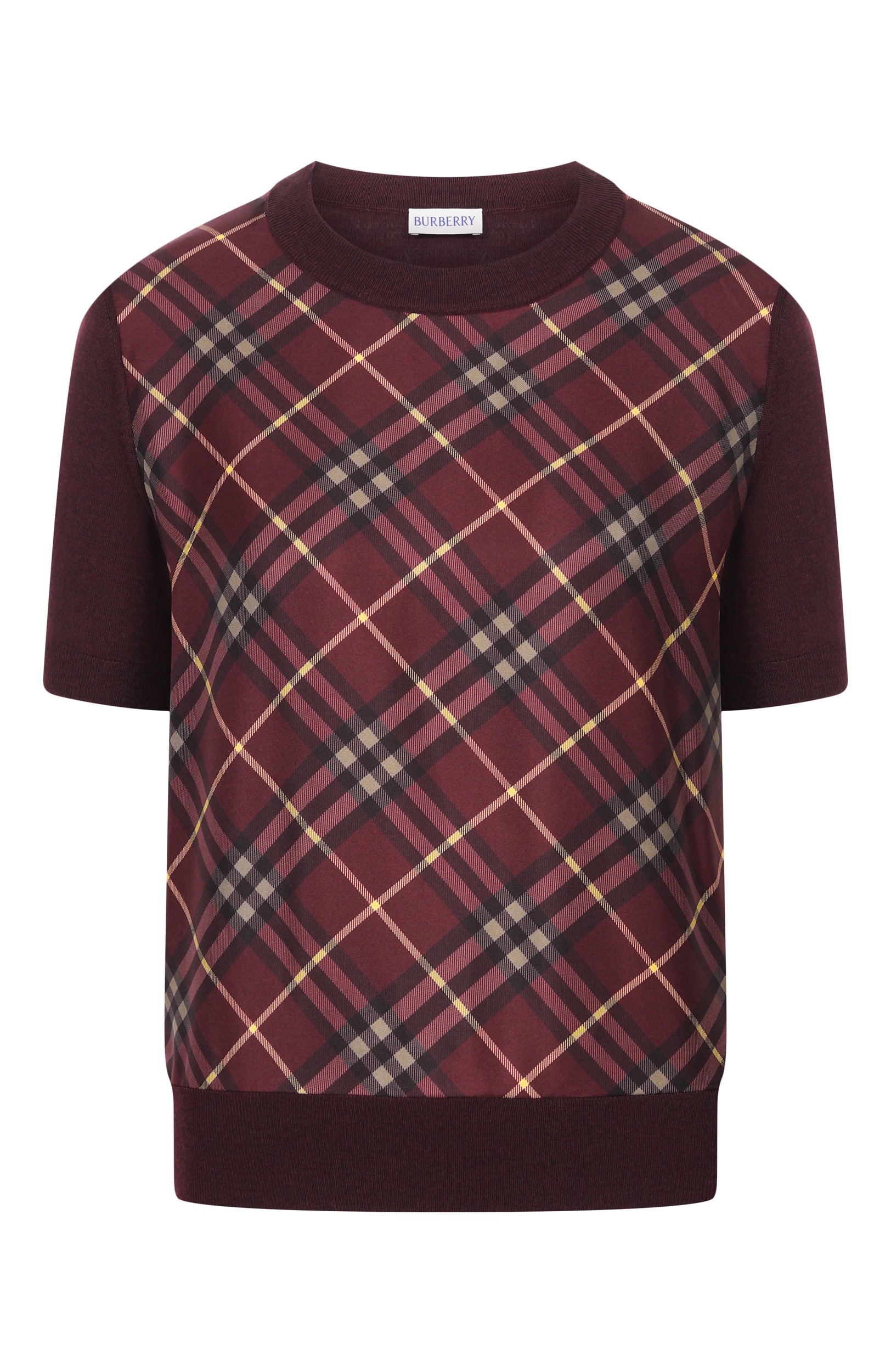 Пуловер из шерсти и шелка BURBERRY, арт. 8128359, фото 1