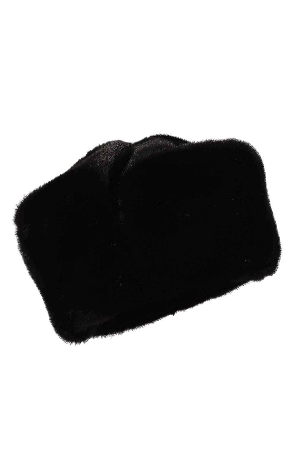 Меховая шапка-ушанка из норки VICTORIA KUSENKOVA черного цвета по цене 103400 руб., арт. 332800002126, фото 1 Меховая шапка-ушанка из норки VICTORIA KUSENKOVA, арт. 332800002126, фото 1