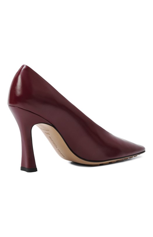 Кожаные туфли Sofia Bottega Veneta 827710/V3H90 Бордовый  827710/V3H90 Фото 5