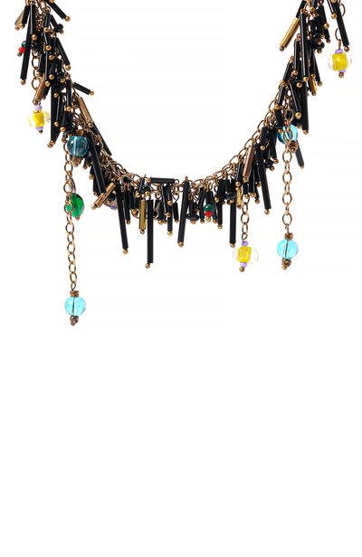 Колье DRIES VAN NOTEN разноцветного цвета по цене 89950 руб., арт. 138241/0056, фото 4 Колье DRIES VAN NOTEN, арт. 138241/0056, фото 4