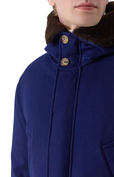 Пуховик с отделкой из овчины BRUNELLO CUCINELLI, арт. MM4701993, фото 5