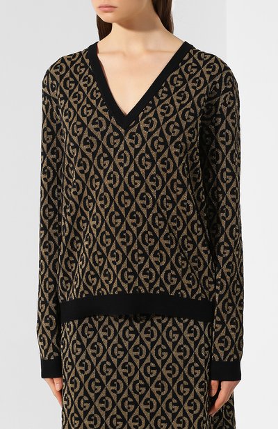 Шерстяной пуловер GUCCI, арт. 595661/XKA00, фото 3