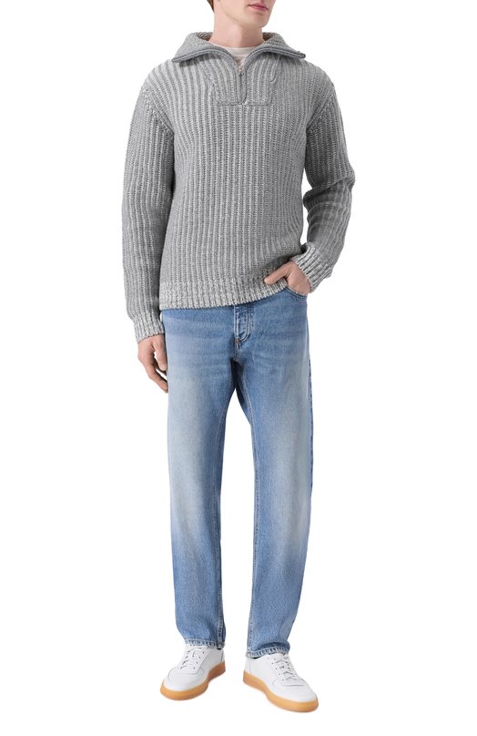 Шерстяной свитер L.B.M. 1911 6384/59689 Серый  6384/59689 Фото 2