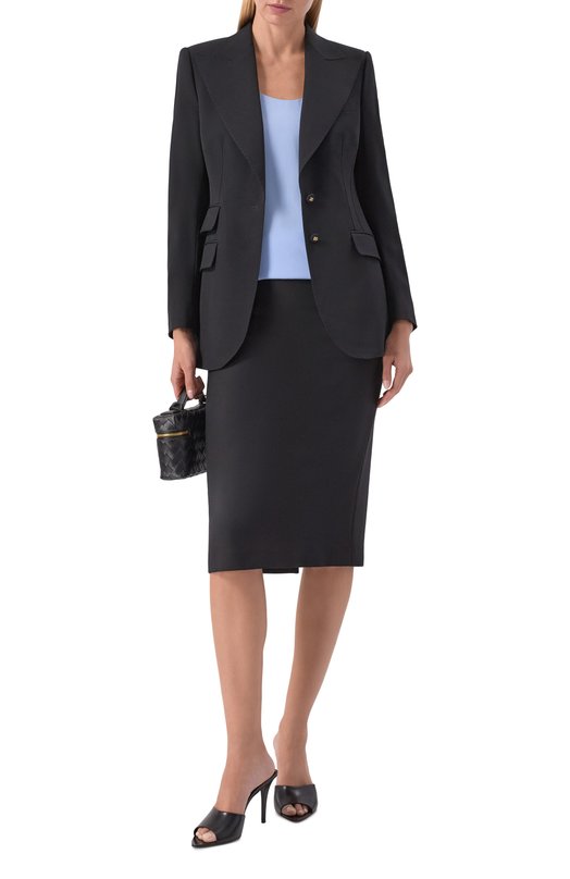 Шелковый топ MVST M26.2PW.B034/F090 Голубой  M26.2PW.B034/F090 Фото 2