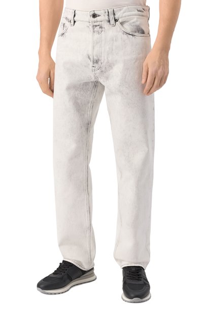 Джинсы BOSS ORANGE белого цвета по цене 23950 руб., арт. 50538761, фото 3 Джинсы BOSS ORANGE, арт. 50538761, фото 3