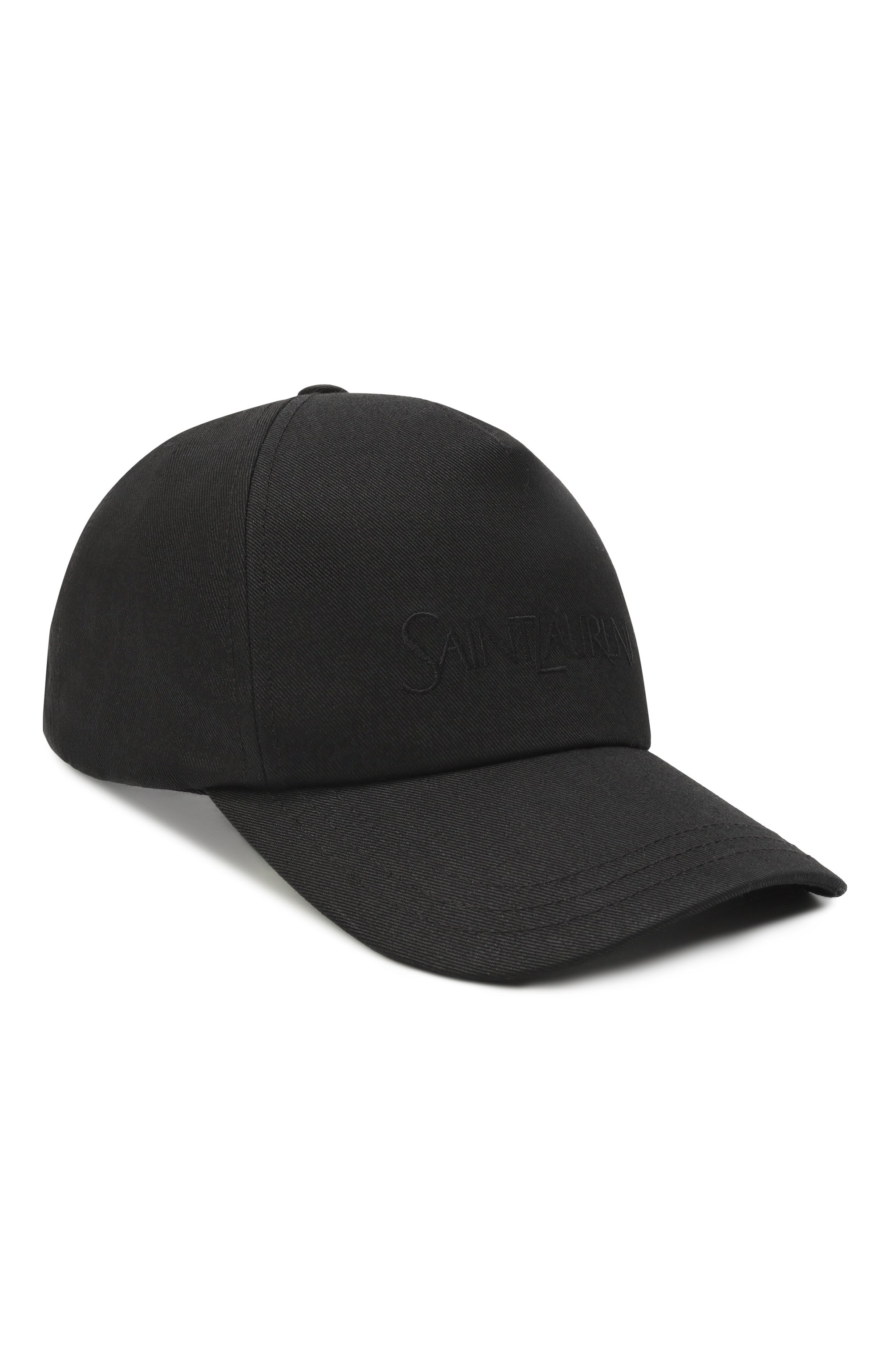 Бейсболка из хлопка и льна SAINT LAURENT, арт. 778063/3YP19, фото 1