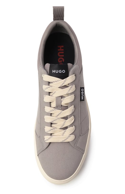 Текстильные кеды Morrie HUGO 50548503 Серый  50548503 Фото 6