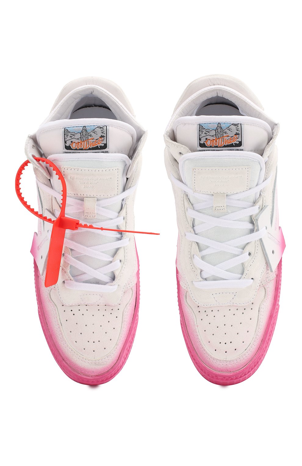 Замшевые кеды off-court 3.0 OFF-WHITE, арт. 0WIA181R20D801120128, фото 5