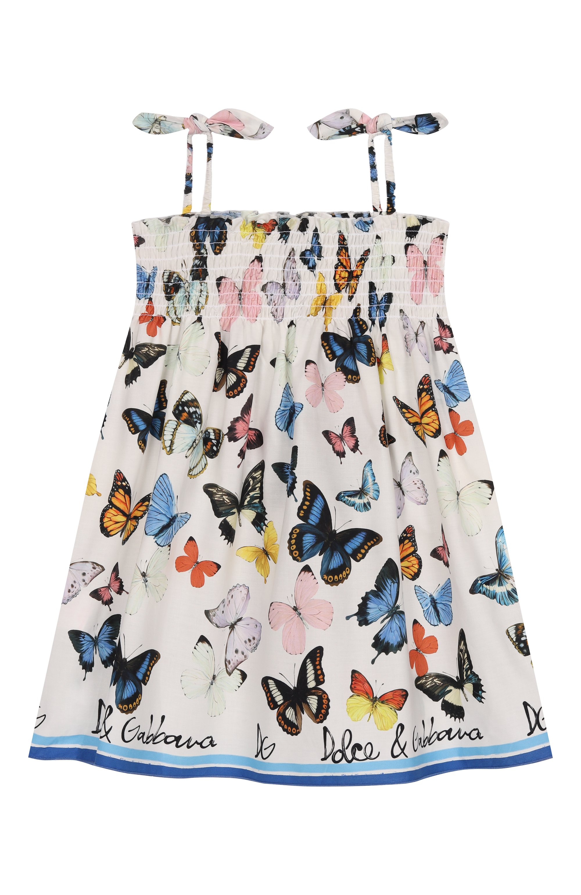 Хлопковый сарафан DOLCE & GABBANA, арт. L24DE0/FI5KS, фото 2