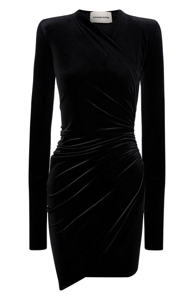 Женское бархатное платье ALEXANDRE VAUTHIER, арт. 193DR1117 0193-1144