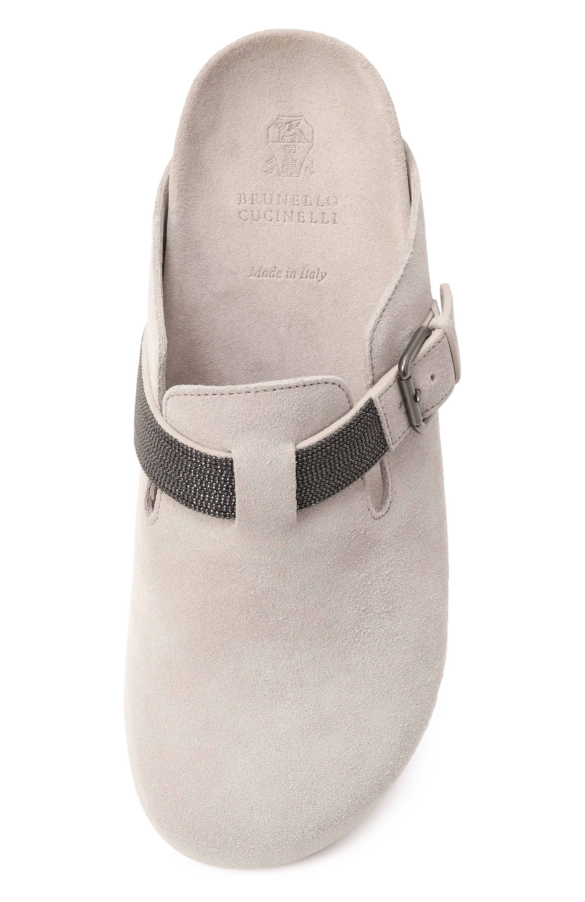 Замшевые сабо BRUNELLO CUCINELLI, арт. MZSFG2479P, фото 6