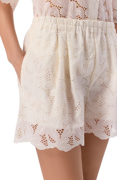 Хлопковые шорты VIKA GAZINSKAYA, арт. SS25-17206-935, фото 5