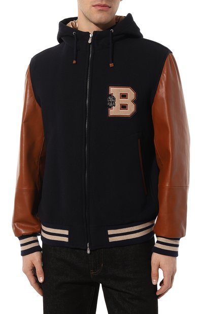 Комбинированный бомбер BRUNELLO CUCINELLI, арт. MY4141967, фото 3