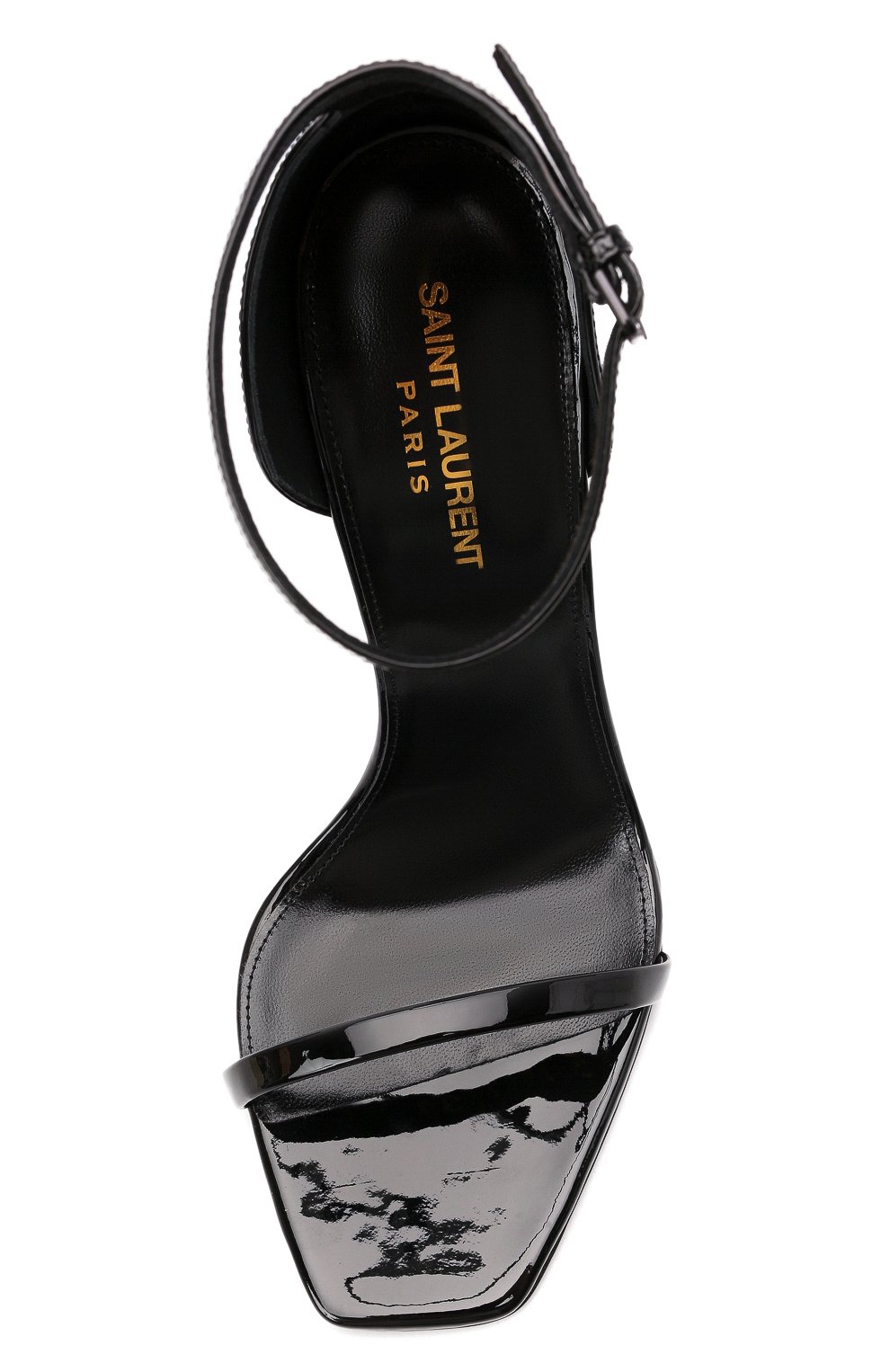Кожаные босоножки opyum SAINT LAURENT, арт. 557662/0NPVV, фото 6